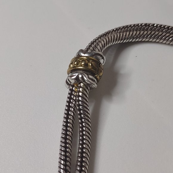 Very Awesome Decorative Two Tone Metal Belt 39 Inches Long - Picture 7 of 13